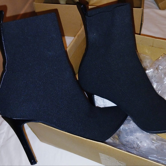 Steve Madden boots size 7.5 black - Picture 2 of 6